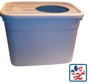 cat litter box with lid