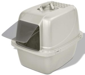 cat litter box with lid