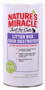 natural cat litter deodorizer