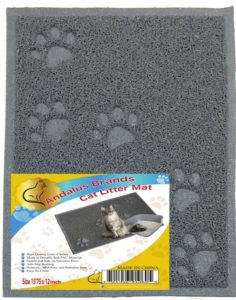 small cat litter mat