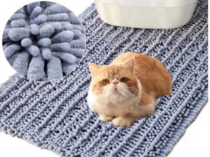 washable cat litter mat