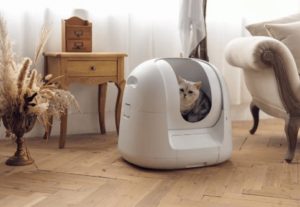automatic cat litter box for multiple cats