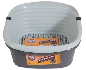 hooded sifting litter box