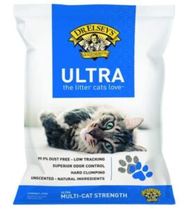 cat litter for dust control and odor control