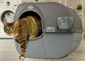 Omega Paw Large Self Cleaning Kitty Litter Box